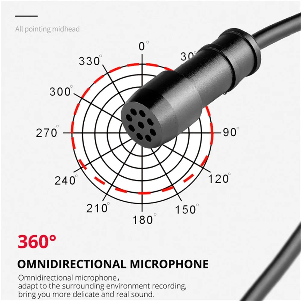YELANGU MY2-C Clip-on Lapel Mic Mini Recording Microphone for Android Type-C Device (YLG9926B-C) - 2