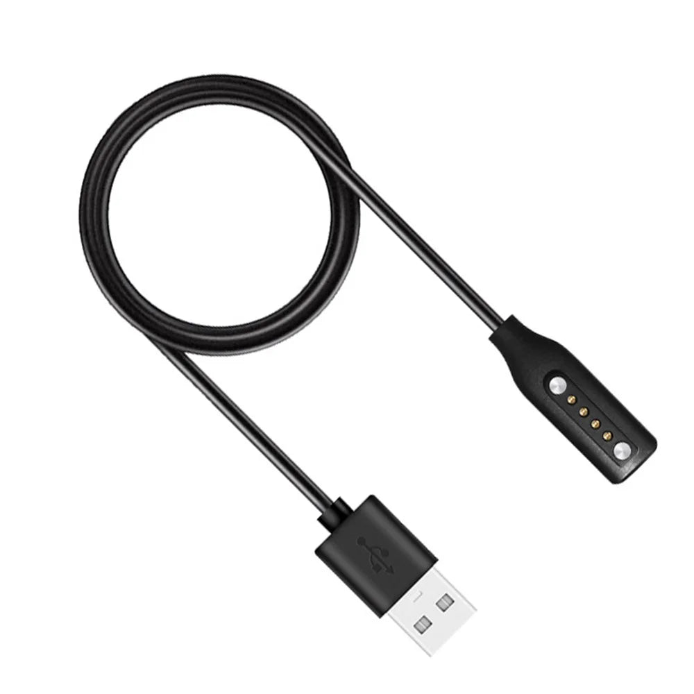 80cm USB Charger Adapter Magnetic Charging Cable Power Charge Cord for Bose Frames Alto Smart Glasses - 3