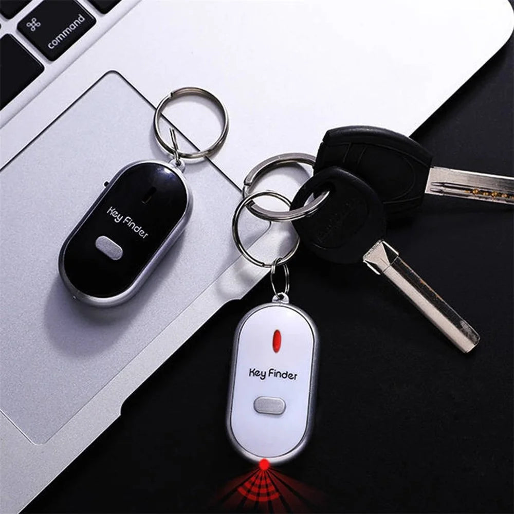 Wireless Smart Key Finder Anti-lost Portable Keychain Tracker Lightweight Item Locator - Black - 3