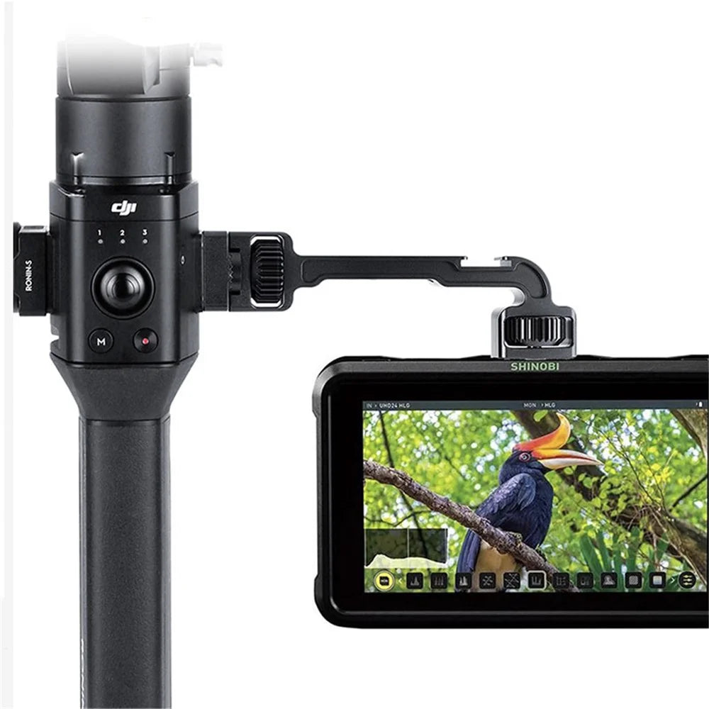UURIG DH11 Adjustable Monitor Mount Extension Bracket for DJI Ronin S/SC - 4