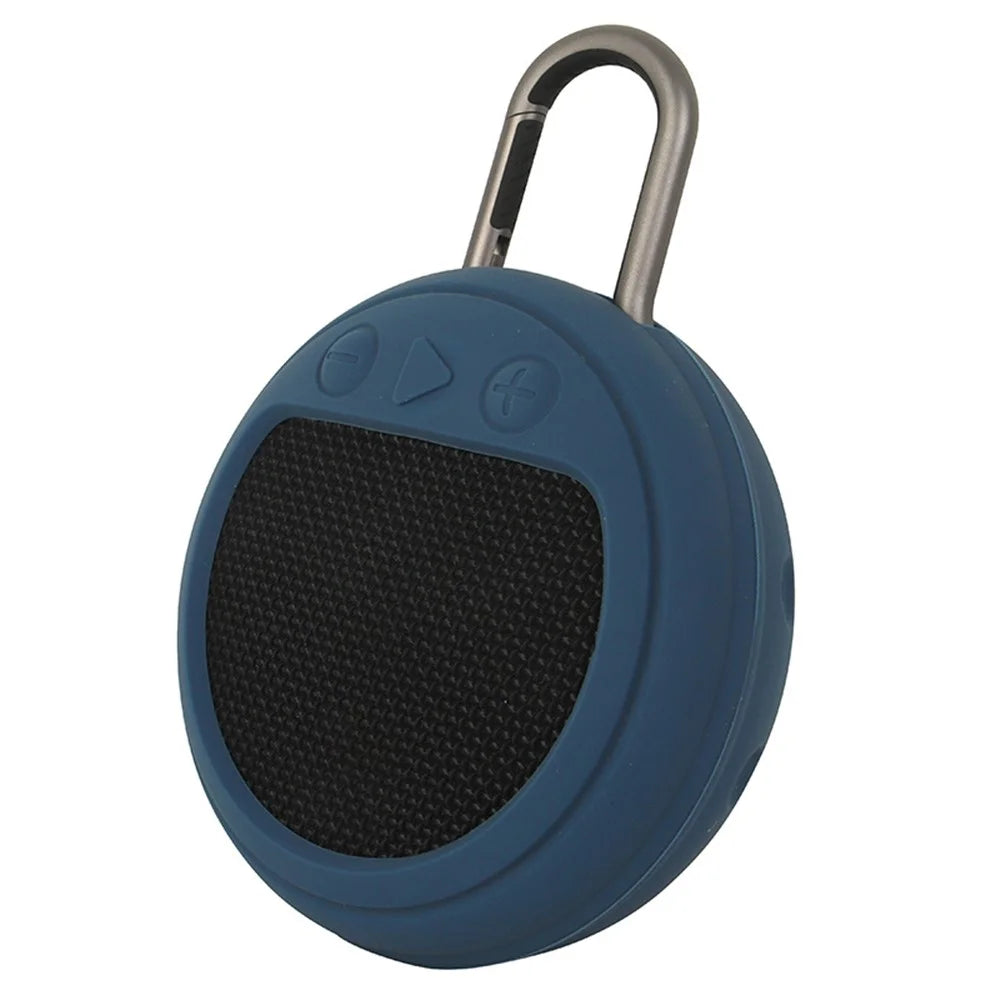 For JBL Clip3 Bluetooth-compatible Speaker Protective Case Shockproof Silicone Cover - Dark Blue - 2