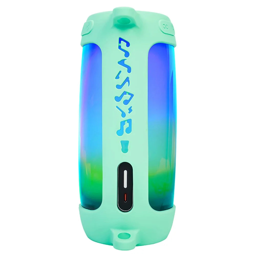 Protective Silicone Case Cover for JBL Pulse4 Bluetooth-compatible Speaker Portable Carrying Pouch - Green - 7