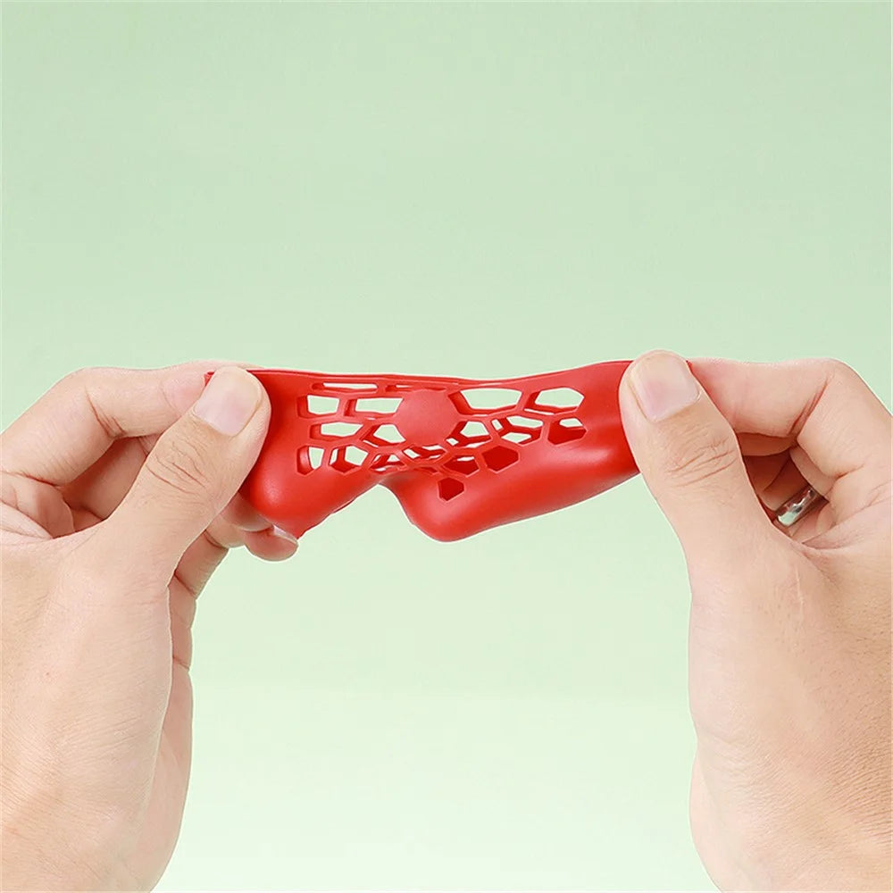 Soft Silicone Case for Apple 35W PD Dual Port Charger Protective Cover Power Adapter Shockproof Shell - Red - 2