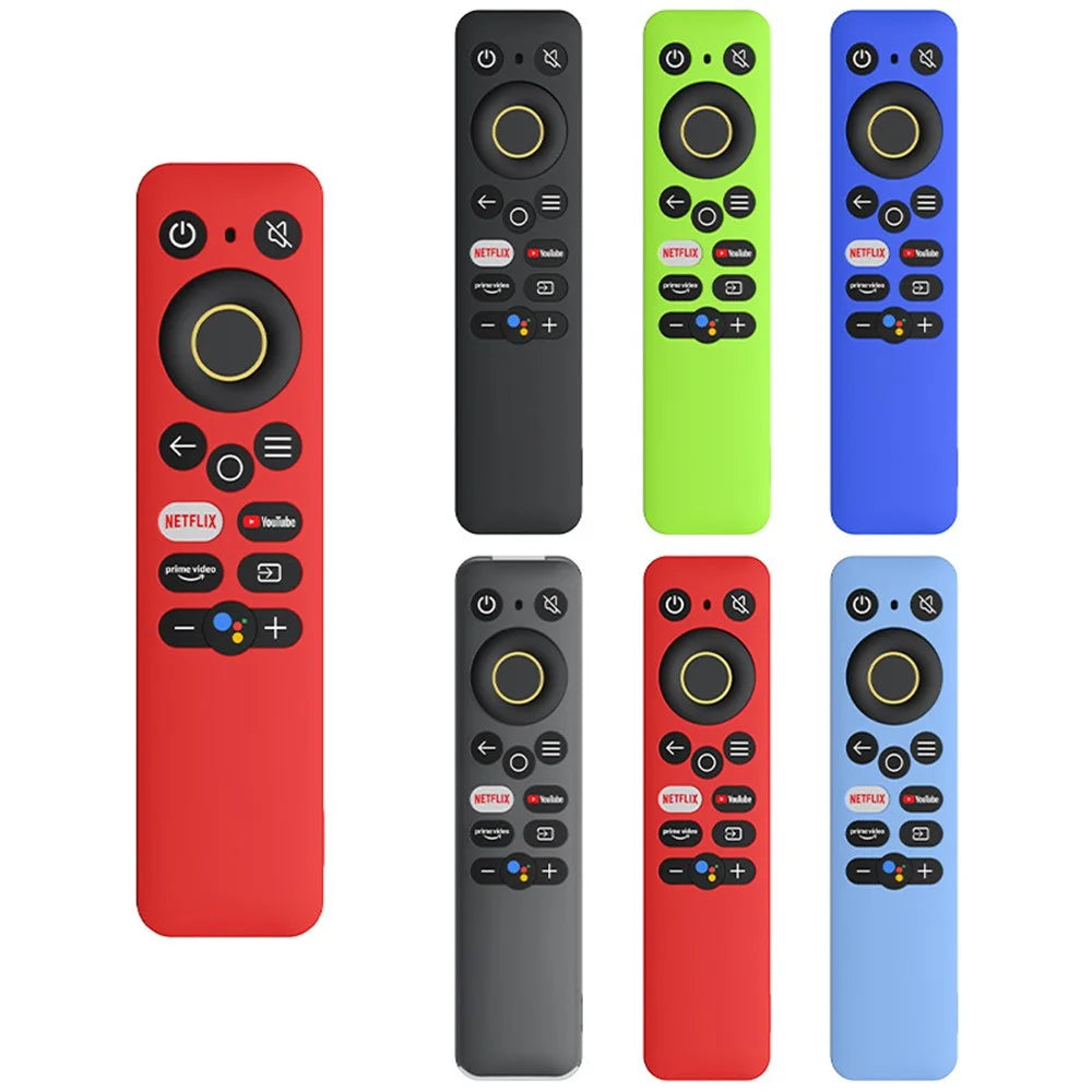 Soft Silicone Protective Case Sleeve for Realme Smart TV 30 / 40 Inch Remote Controller - Sky Blue - 4