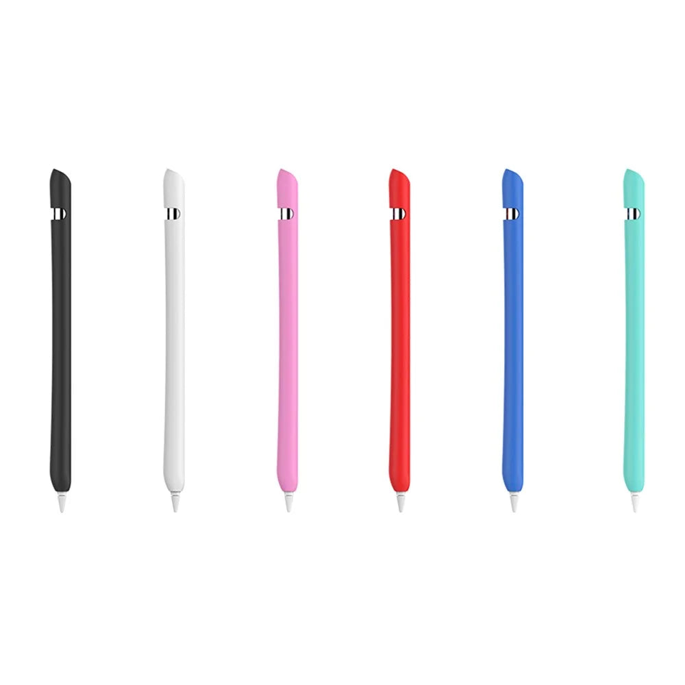 AHASTYLE PT111-2 For Apple Pencil Pro / Pencil (2nd Generation) Stylus Pen Anti-Drop Cover Silicone Protective Sleeve - Pink - 2