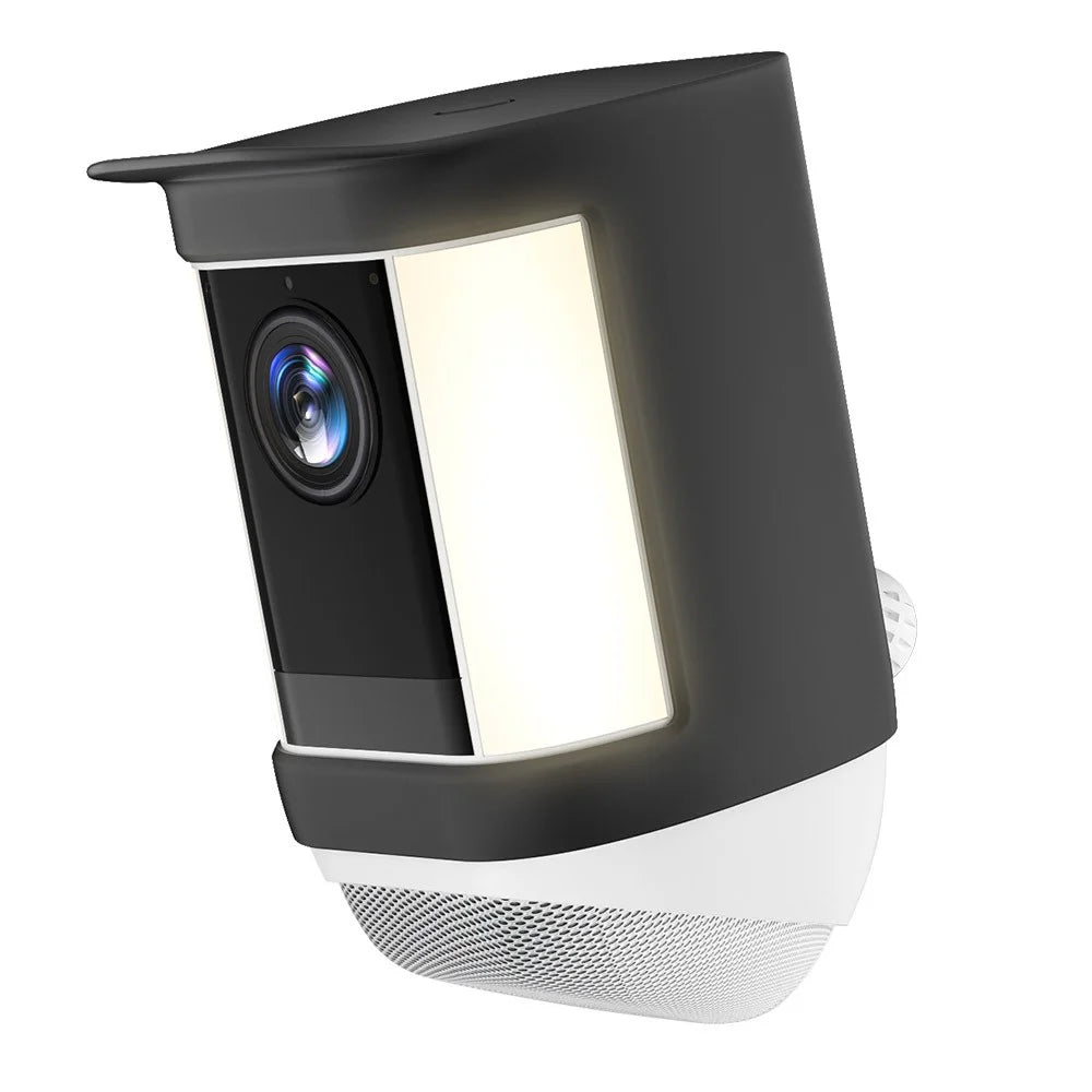 For Ring Spotlight Cam Plus Outdoor Security Camera Weatherproof Case Flexible Silicone Cover Sleeve - 1