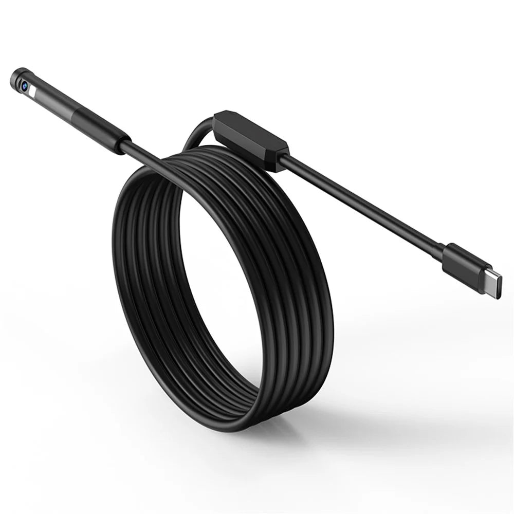 W300 3m Wire 8mm Dual Lens 1080P Endoscope Camera IP67 Waterproof Inspection Camera for iOS Android - 2