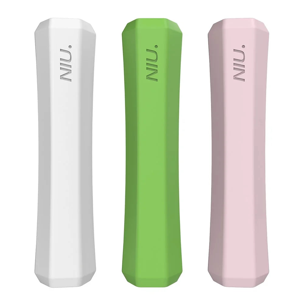 AHASTYLE LC03 3Pcs / Pack Soft Silicone Grip Holder for Apple Pencil 1st / 2nd Generation Stylus Pencil Non-Slip Protective Cover - White / Pink / Matcha Green - 2