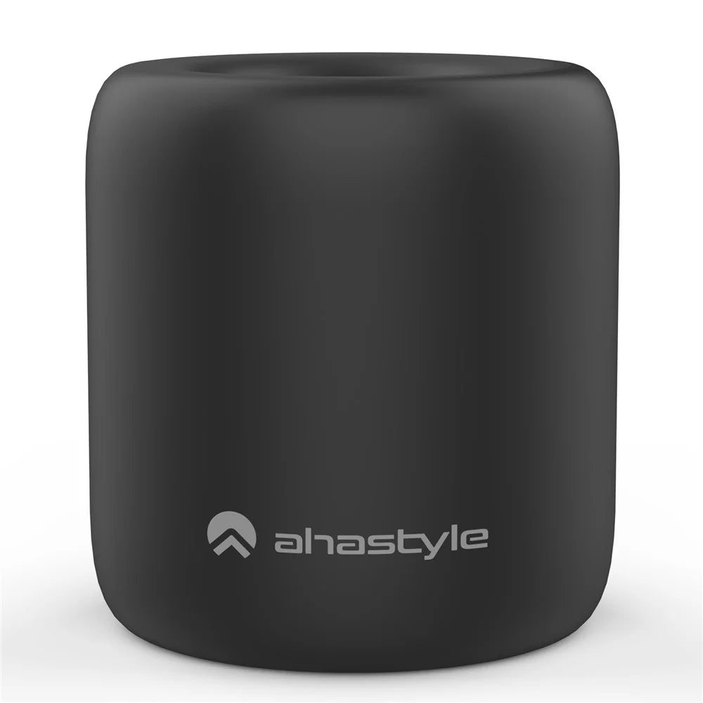 AHASTYLE BD01 For Apple Pencil (2nd Generation) / (1st Generation) Silicone Storage Holder Desktop Stylus Pen Vertical Stand - Black - 1