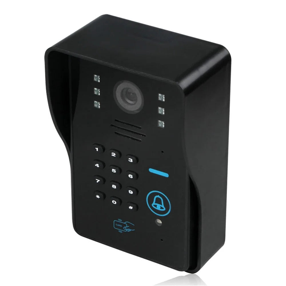 806MJIDS11 1 Camera+1 Monitor EU Plug 7-inch Home Intercom Video Doorbell - 2