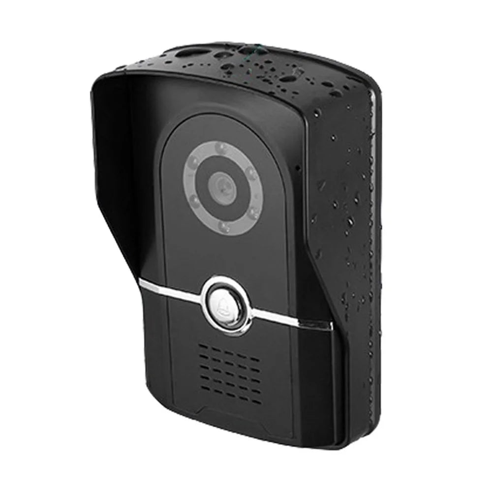 806FG11 7-inch Monitor Electronic Video Viewer Door Bell Night Vision Camera Smart Doorbell, US Plug - 3