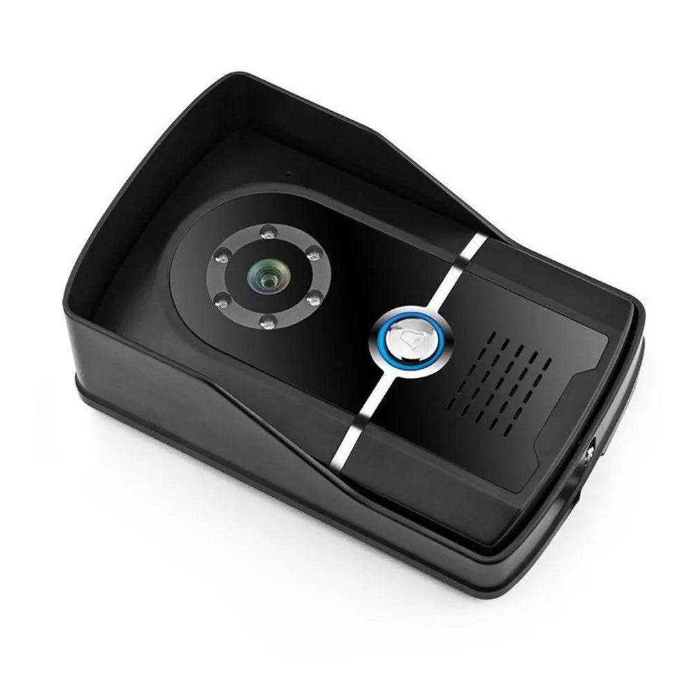 806FG11 7-inch Monitor Smart Electronic Video Viewer Door Bell Night Vision Camera Doorbell, EU Plug - 4