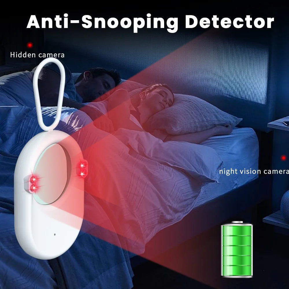 T02 Privacy Protection Intelligent Infrared Invisible Camera Scanning Detector - Black - 3