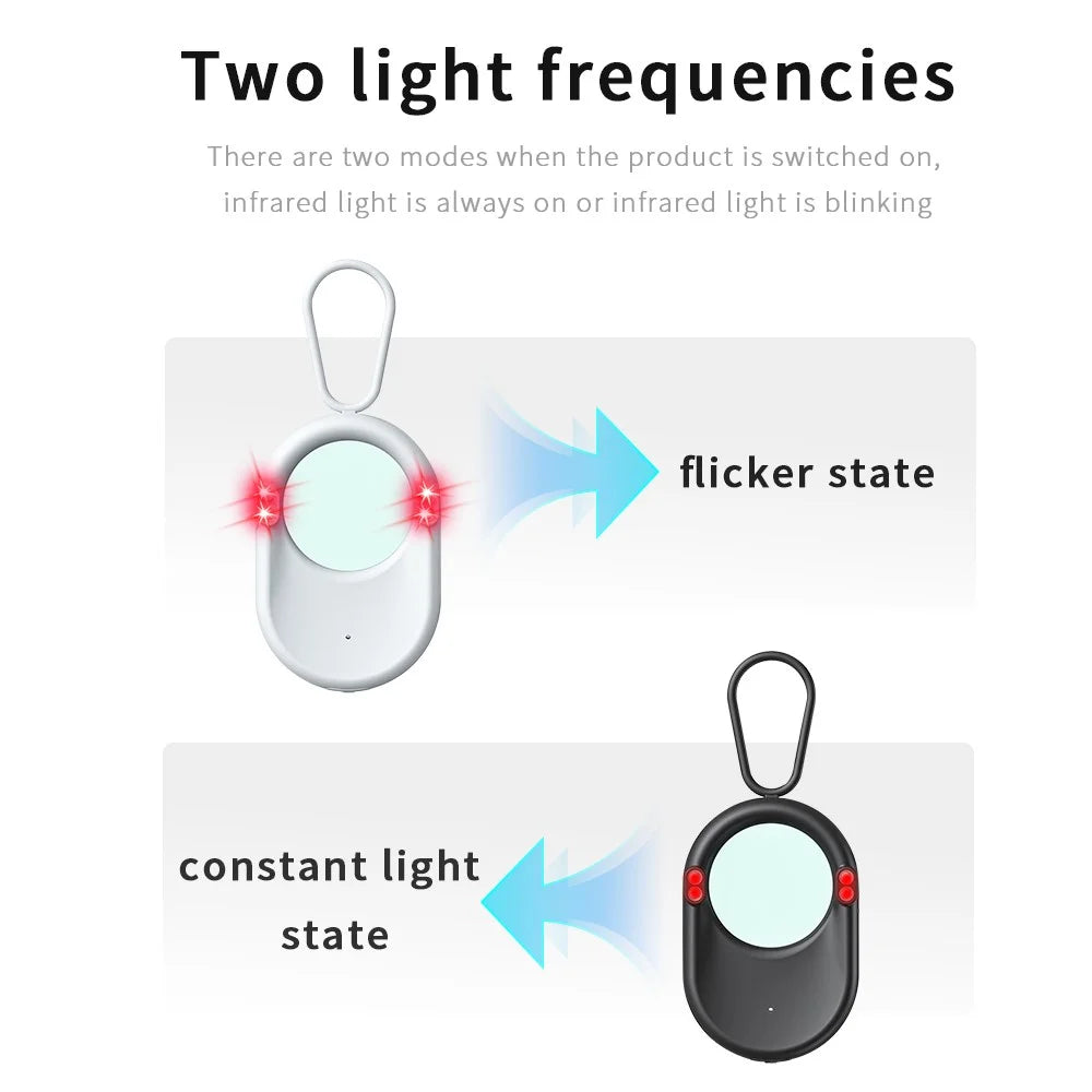 T02 Privacy Protection Intelligent Infrared Invisible Camera Scanning Detector - Black - 6