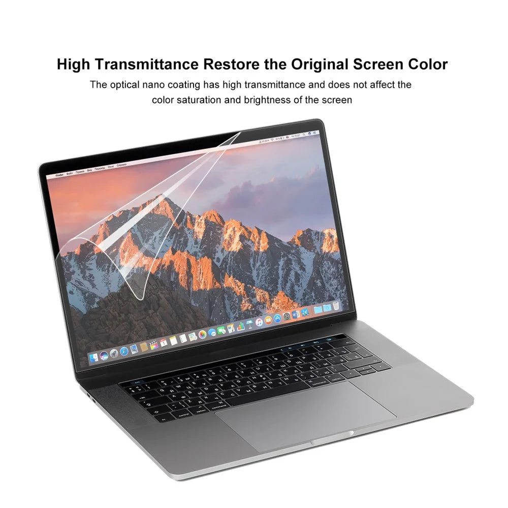 ENKAY HAT PRINCE Clear Soft PET Screen Protector Film for MacBook Air 13.3" Retina Display A2179 (2020)/ A1932 13.3 inch with Retina Display (2018) / Air 13.3 inch (2018) - 3
