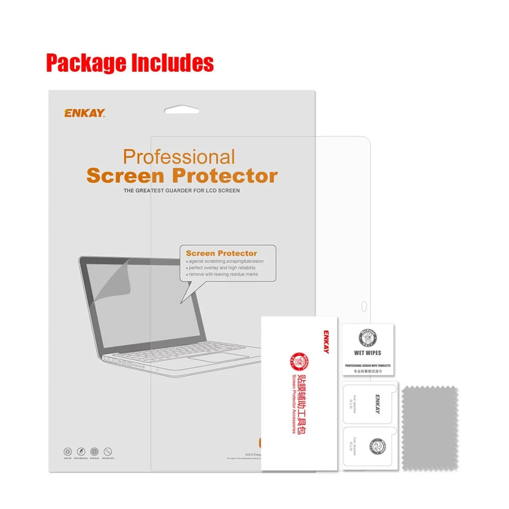 ENKAY HAT PRINCE Clear Soft PET Screen Protector Film for MacBook Air 13.3" Retina Display A2179 (2020)/ A1932 13.3 inch with Retina Display (2018) / Air 13.3 inch (2018) - 7
