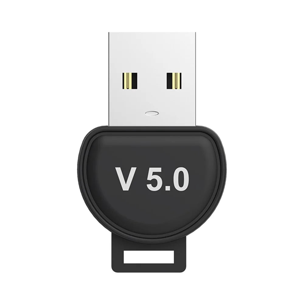 T84 USB Bluetooth-compatible 5.0 Transmitter Wireless Audio Connection Speaker Headset Adapter for Music Voice Calls - 1
