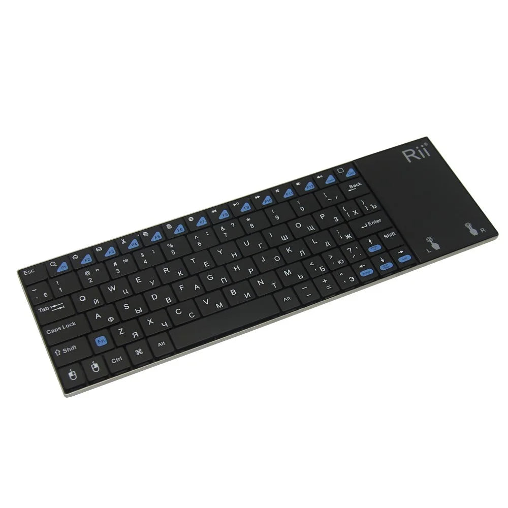 RII Mini K12 2.4GHz Wireless QWERTY Keyboard with Mouse Touchpad (CE/FCC) - 5