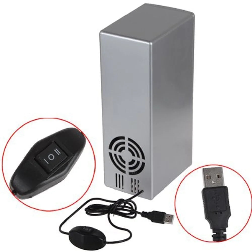 Mini USB Powered Fridge Cooler & Warmer for Beverage Drinks Beer - 4