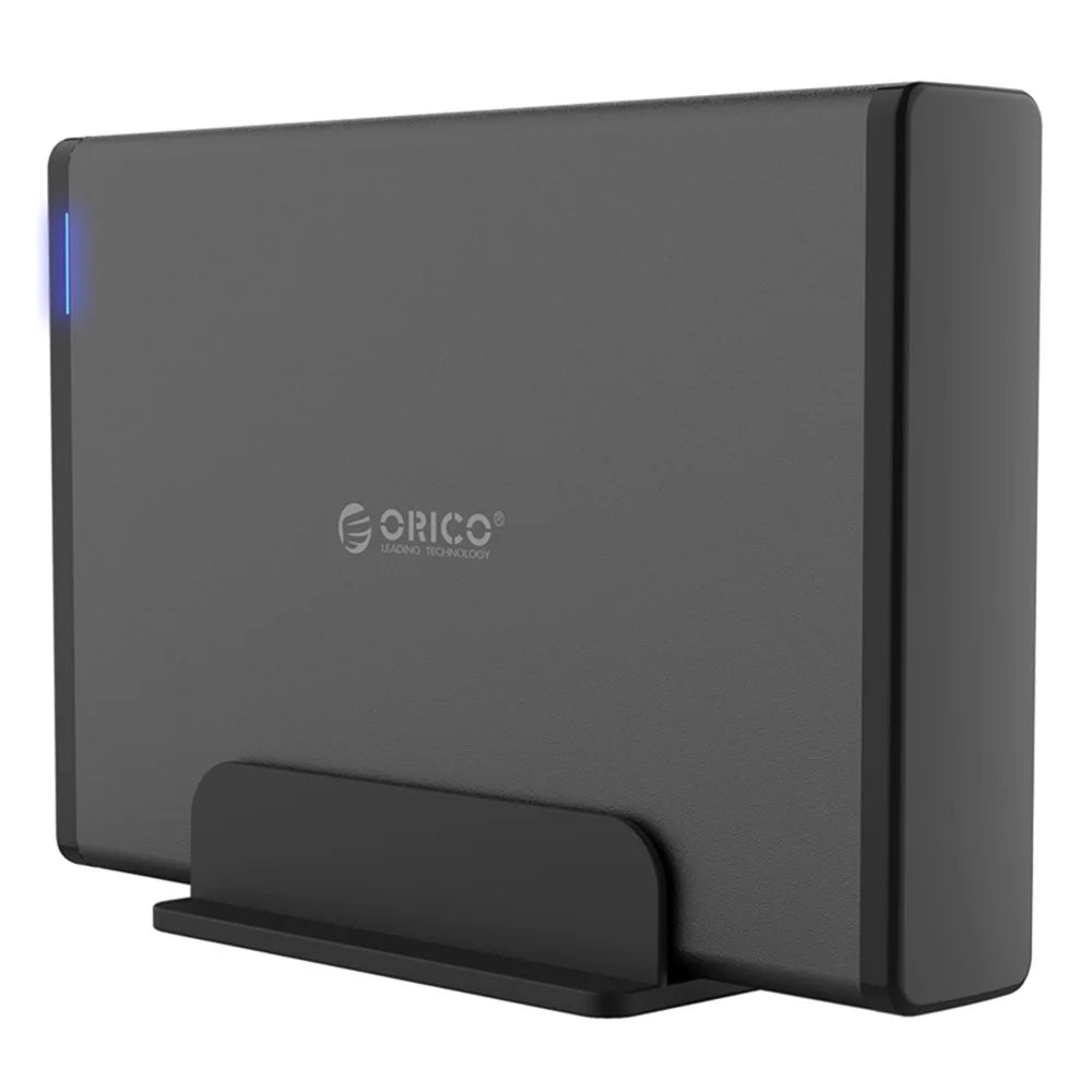 ORICO 7688C3 3.5-inch Type-C External Hard Drive Enclosure - EU Plug - 2