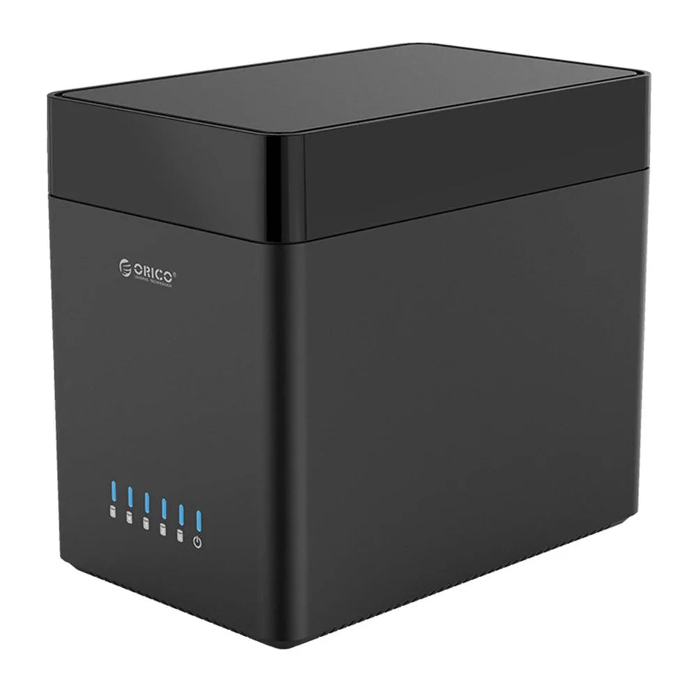 ORICO DS500U3-BK 3.5 inch 5 Bay Magnetic-type USB3.0 Hard Drive Enclosure - EU Plug - 7
