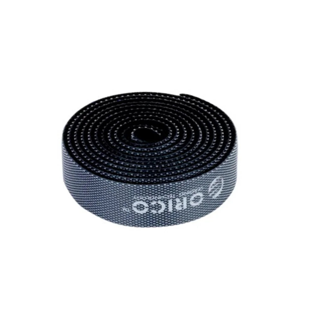 ORICO CBT-1S Reusable Dividable  Cable Tie Wire Organizer 1m/3.3ft - Black - 1
