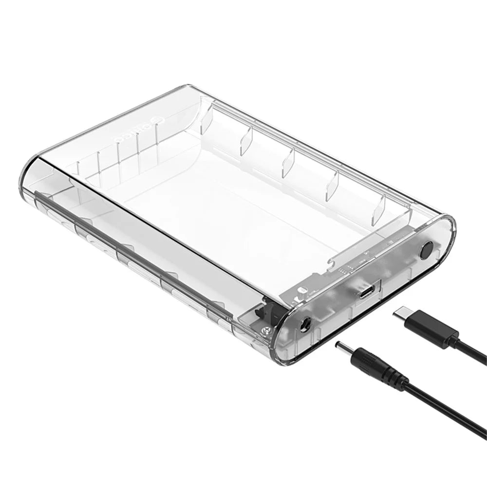 ORICO 3139C3 3.5 inch Type-C Hard Drive Enclosure for SATA HDD - EU Plug - 6