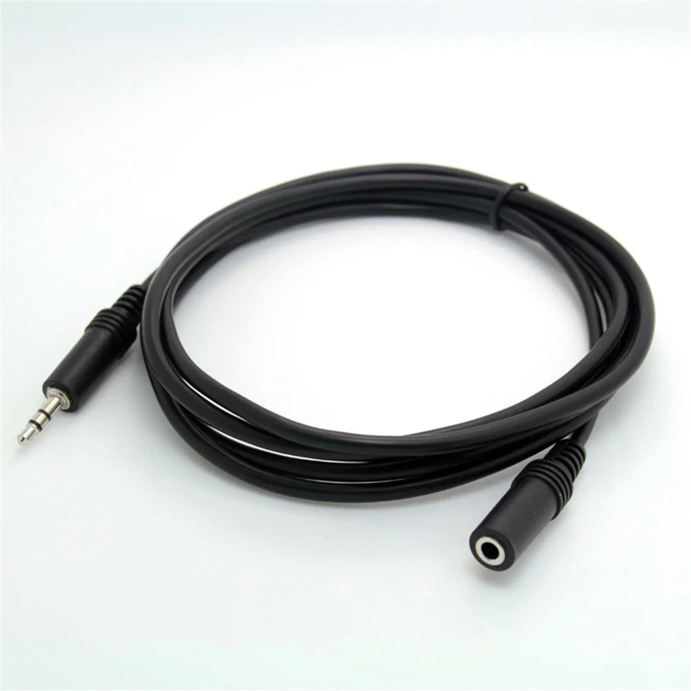 3.5mm Male to Female Stereo Audio Extension Cable 1m - 5