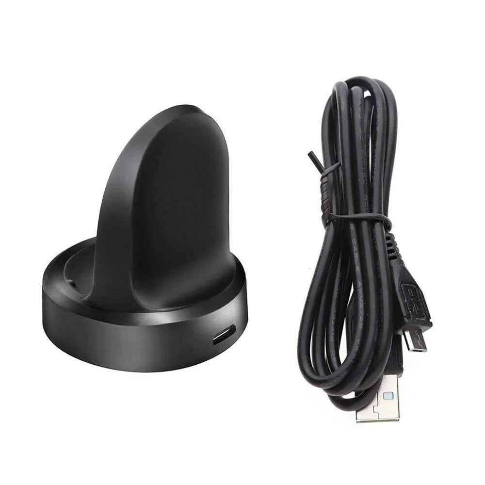 For Samsung Galaxy Watch SM-R800 SM-R810 Charger Dock Wireless Charging Cradle with USB Cable - 3