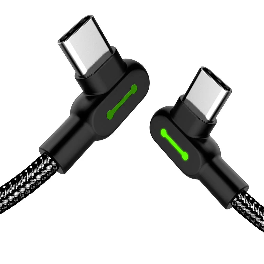 MCDODO CA-5283 Button Series for iPhone 15 Series Nylon Braided 3M Type-C USB Data Sync Charging Cable - Black - 5