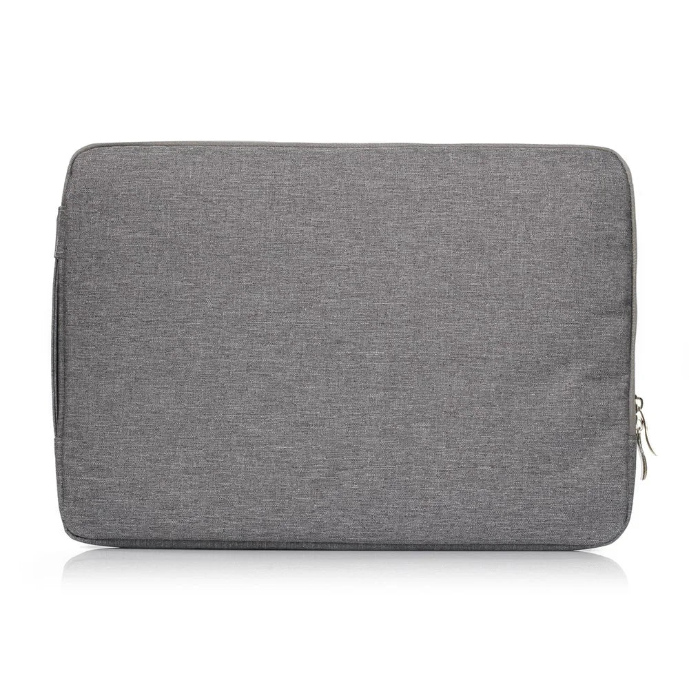 Jeans Cloth Fashionable 13.3-inch Notebook Bag Pouch Cover with Handle - Grey - 2