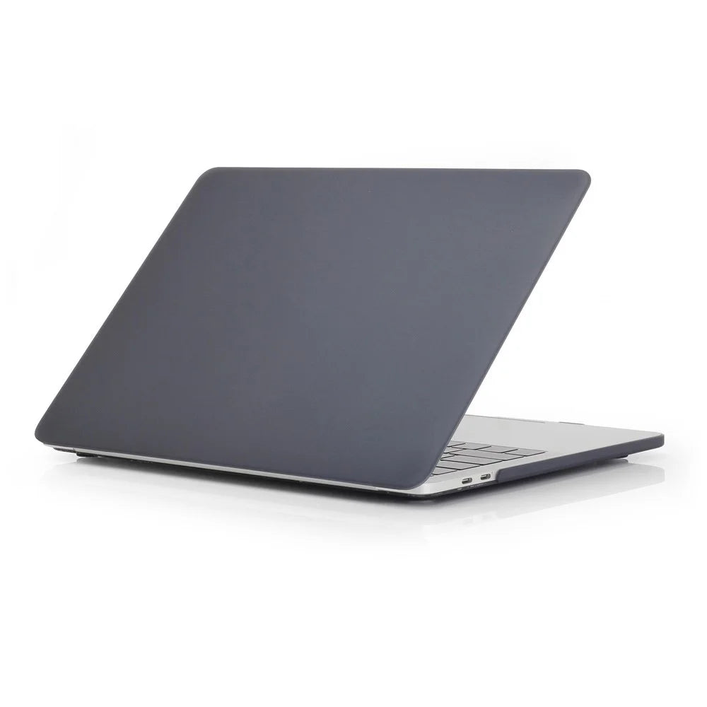 Matte Plastic Front and Back Protective Case for MacBook Air 13.3" Retina Display A2337 M1 (2020) / Air 13.3'' Retina Display A2179 (2020) / Air 13.3-inch (2019) (2018) A1932 - Black - 2