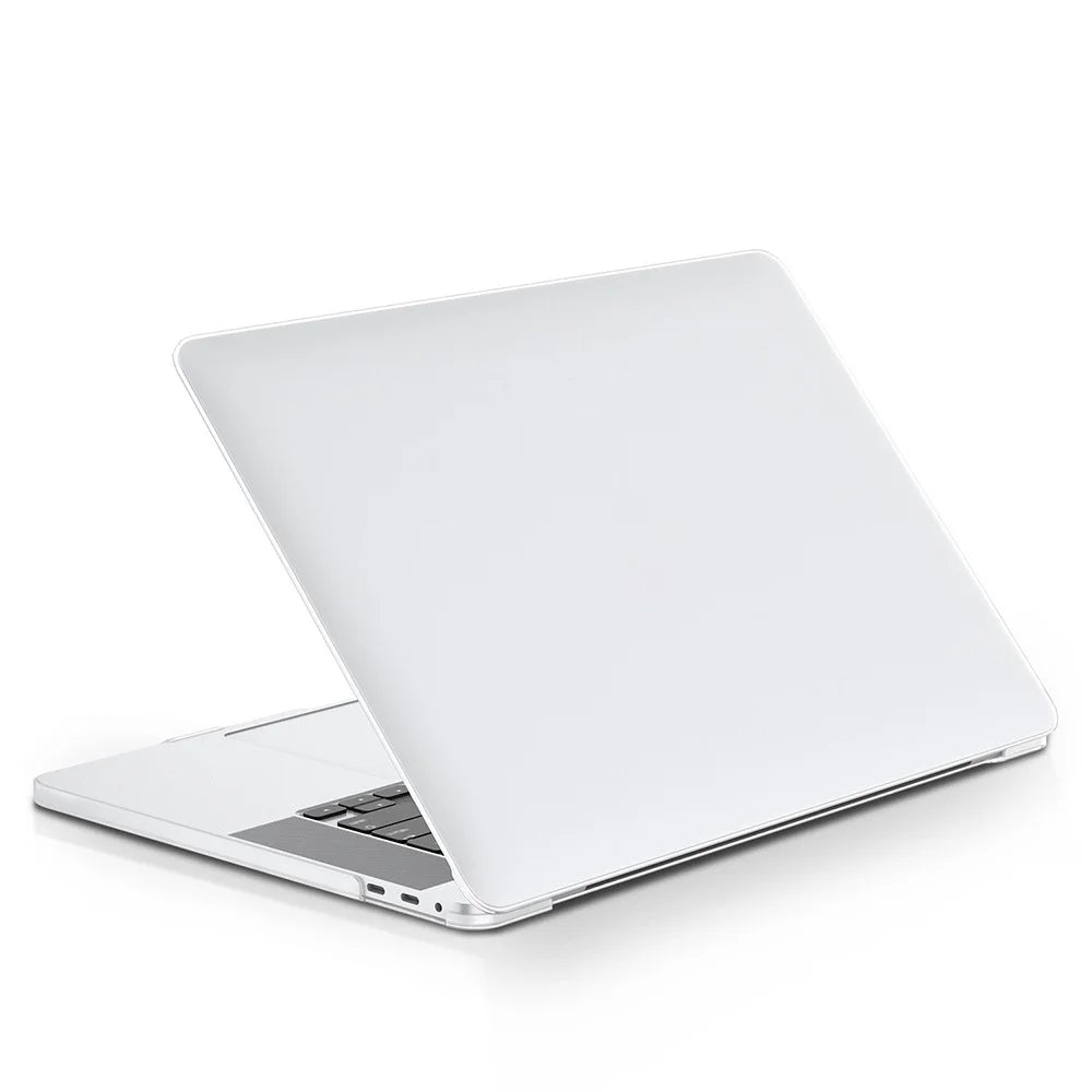 LENTION New Matte Hard Tablet Case for MacBook Air 13.3" Retina Display A2337 M1 (2020)/Air 13.3'' Retina Display A2179 (2020)/Air 13.3-inch (2019) (2018) A1932 - White - 1