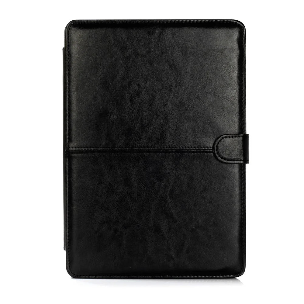 Crazy Horse Leather Case for MacBook Pro 13-inch (2016) A1706/A1708/A1989/A2159/A2251/A2289/A2338 - Black - 2