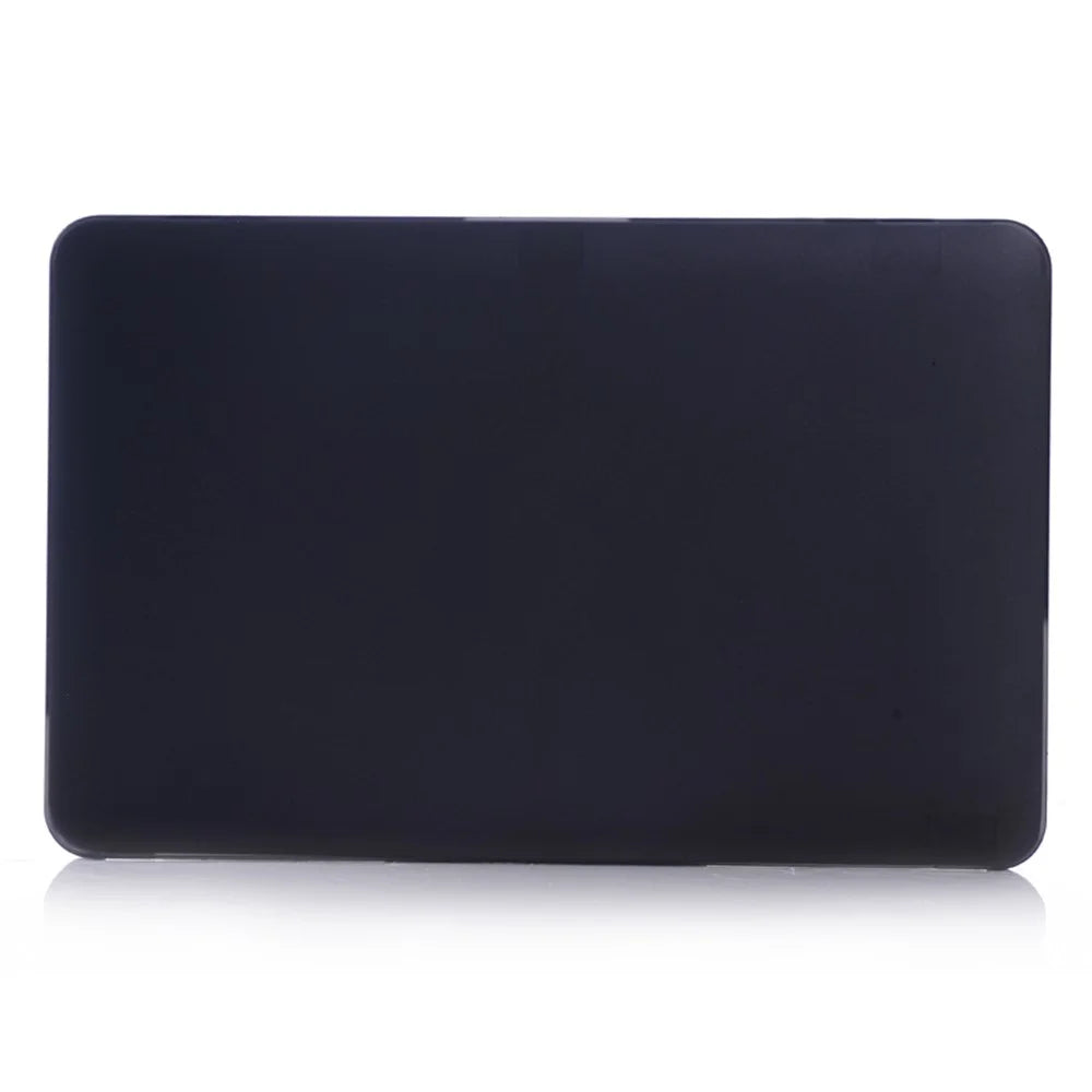 Two-piece Matte Plastic Hard Protective Cover for Macbook Pro 13.3 with Retina Display A1425 / A1502 - Black - 2