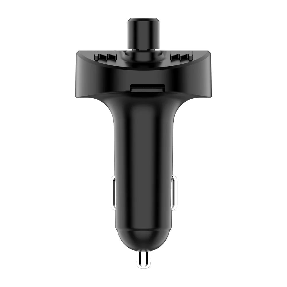 T66 Car 3.1A Quick Charge Dual USB Charger Hands-free Bluetooth-compatible 5.0 MP3 Player FM Modulator Transmitter - 3
