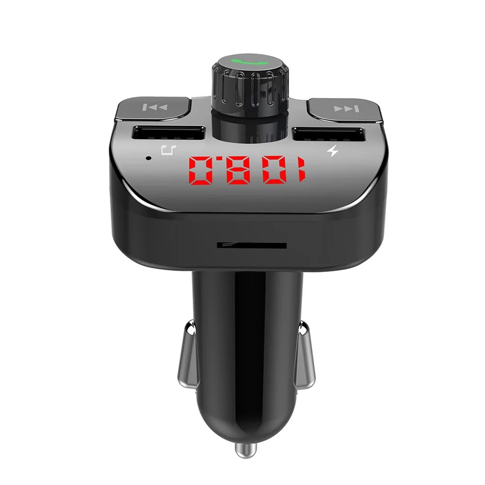 Multi-functional Mobile Bluetooth-compatible Charger Player Transmitter - 3
