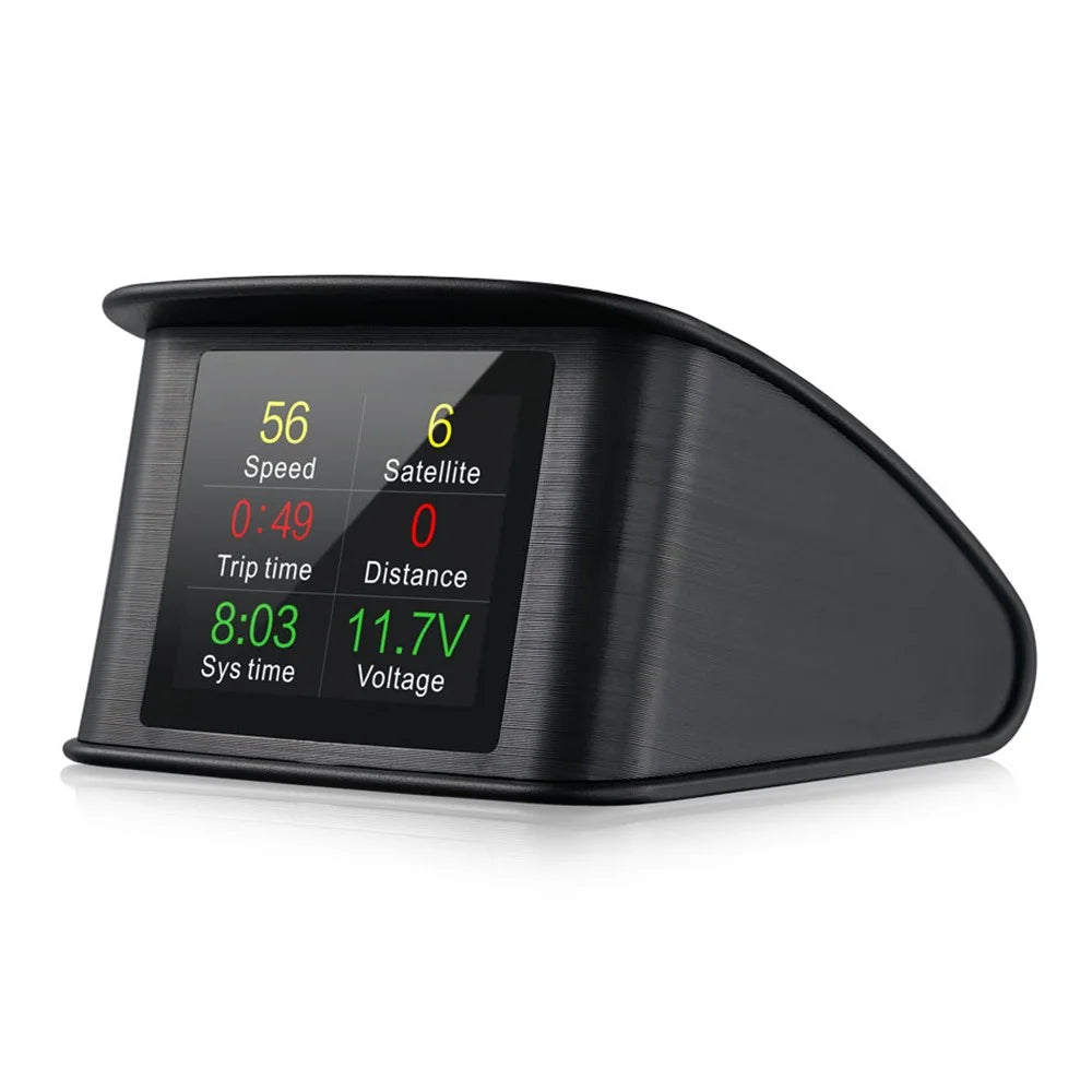 T600 2.6 Inch LCD TFT GPS Speedometer Digital Speed Display Car Speed Projector Head Up Display Hud - 2