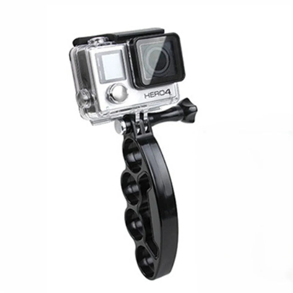 Knuckles Handheld Selfie Holder Mount + Screw for GoPro HERO 4/3+/3/2/1/SJ4000/SJ5000/SJ6000/Xiaomi Yi - 1