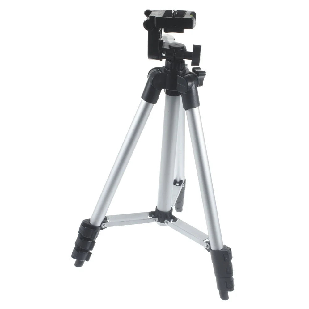 3110 Retractable Aluminum Alloy Tripod Mount for GoPro / DSLR Camera - 2
