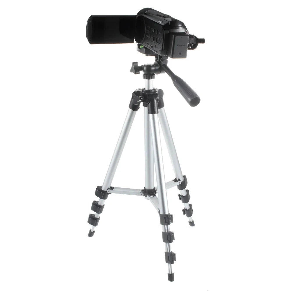 3110 Retractable Aluminum Alloy Tripod Mount for GoPro / DSLR Camera - 3