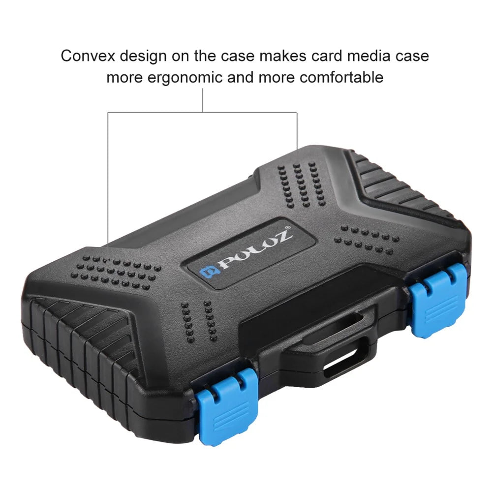 PULUZ PU5002 27 in 1 Memory Card / SIM Card Storage Case Storage Box - Black - 5
