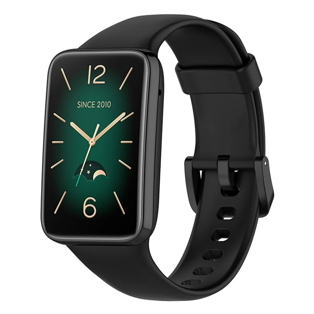 For Xiaomi Mi Band 7 Pro TPE Watch Band Quick Release Wrist Strap for Sports Watch Replacement Accessories - Black - 1