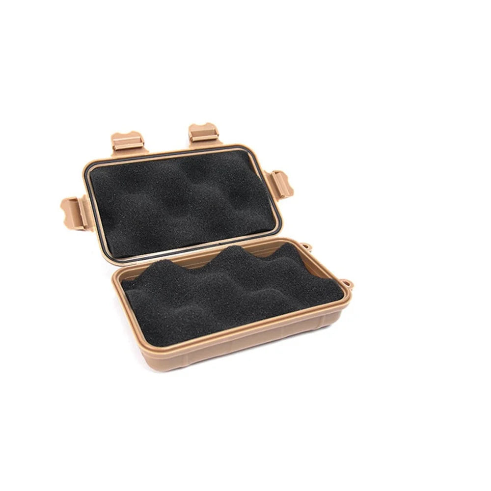 AOTU Outdoor Adventure Kit Plastic Waterproof Airtight Survival Case Container EDC Storage Box - Random Color - 3