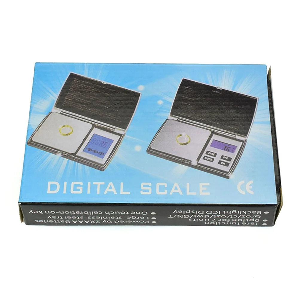 500g x 0.01g Stainless Steel Precision Digital Scale - 5