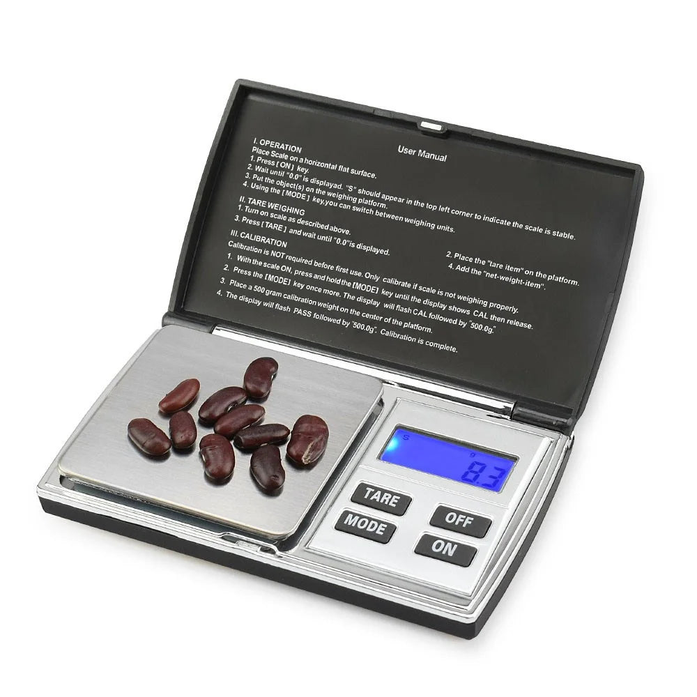 300g/0.01g Stainless Steel LCD Display High Precision Digital Scale - 1