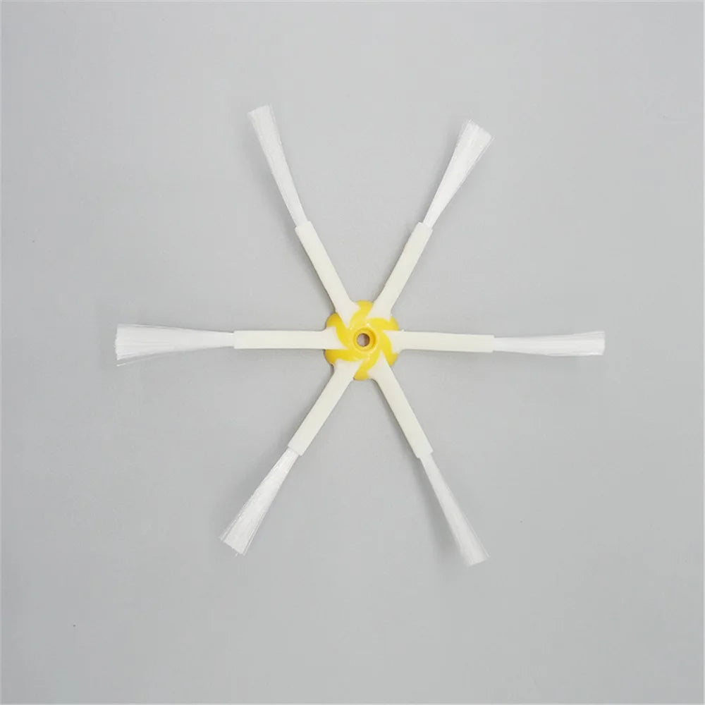 6PCS Vacuum Cleaner Hexagon Brush Replacements for iRobot Roomba 5/6/7 Series Sweeping Robot - 7
