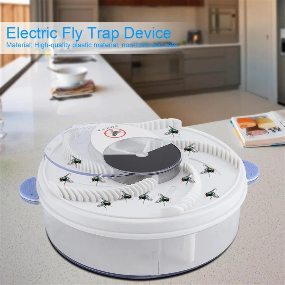 Electric Fly Trap Device with Trapping Food - EU Plug - 4