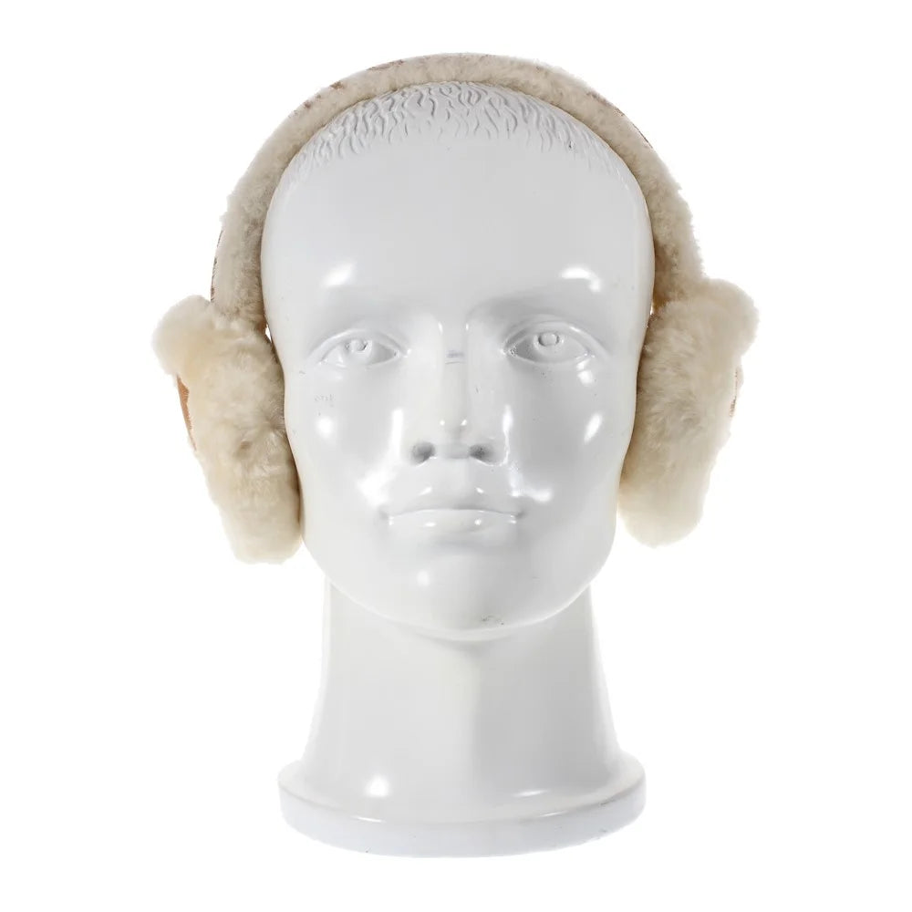 Fluffy Wool Warm Earmuffs Windproof Winter Ear Protector - Khaki - 5