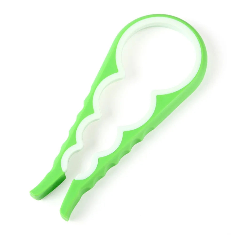 AT7585 4 in 1 Handy Bottle Opener Anti-slip Can Lid Screw Opener Kitchen Tool - Random Color - 7